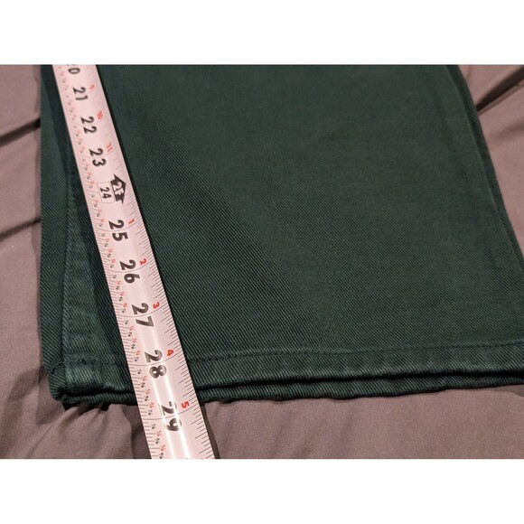 Vintage Hunter Green Jordache Relaxed Fit Denim Jeans Men's 46x32 (42x29) NWT - Picture 10 of 11